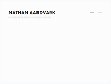 Tablet Screenshot of nathanaardvark.com